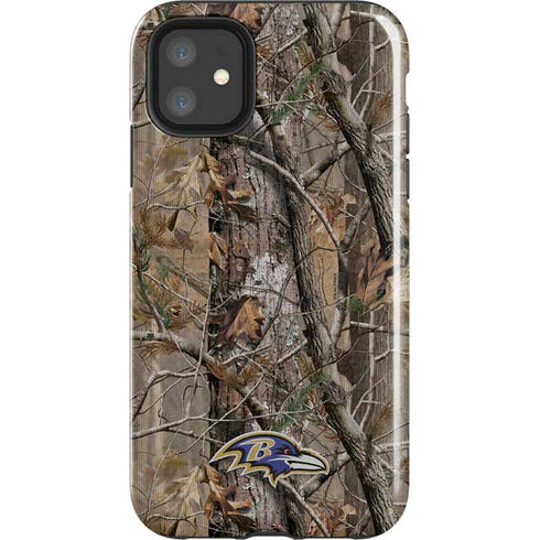 NFL Baltimore Ravens Realtree AP Camo iPhone 11 Impact Case