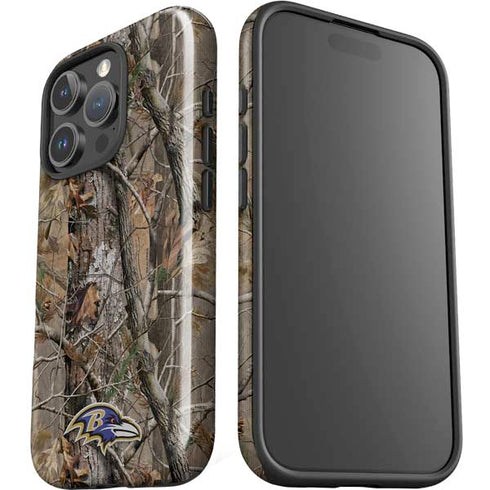 NFL Baltimore Ravens Realtree AP Camo iPhone 16 Pro Max Impact Case