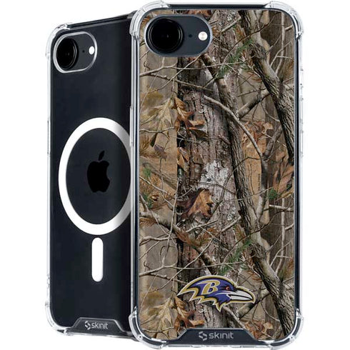 NFL Baltimore Ravens Realtree AP Camo iPhone 16e MagSafe Case