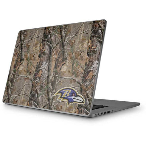 NFL Baltimore Ravens Realtree AP Camo Apple MacBook Pro 17-inch Skin