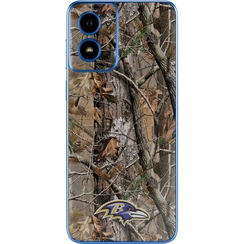 NFL Baltimore Ravens Realtree AP Camo Moto G Play 4G (2024) Skin