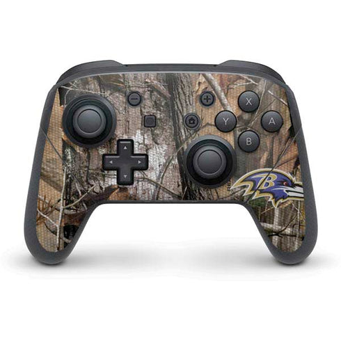 NFL Baltimore Ravens Realtree AP Camo Nintendo Skins