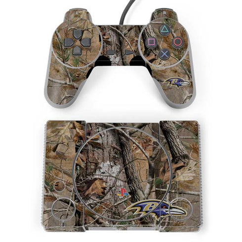 NFL Baltimore Ravens Realtree AP Camo PlayStation Classic Bundle Skin