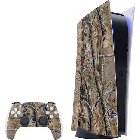 NFL Baltimore Ravens Realtree AP Camo PlayStation PS5 Skins