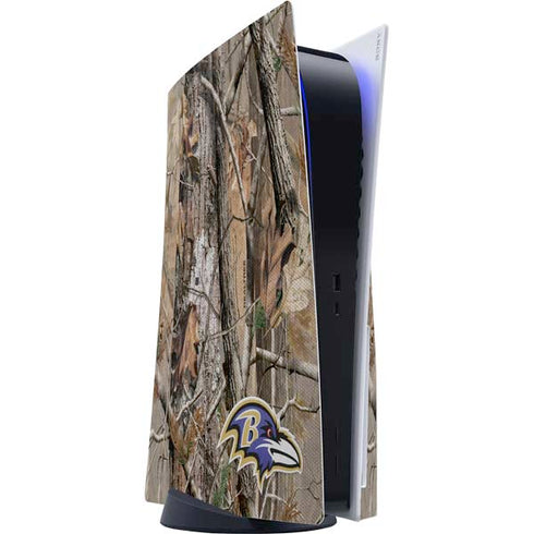 NFL Baltimore Ravens Realtree AP Camo PlayStation PS5 Skins