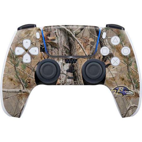 NFL Baltimore Ravens Realtree AP Camo PlayStation PS5 Skins