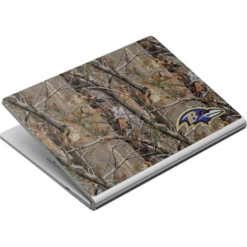 NFL Baltimore Ravens Realtree AP Camo Surface Book Skin