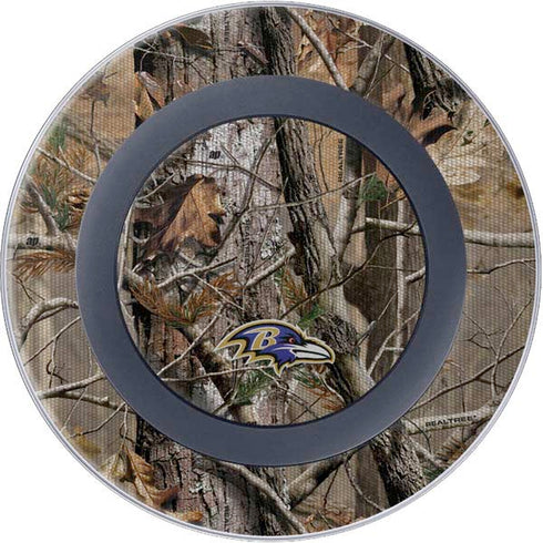 NFL Baltimore Ravens Realtree AP Camo Wireless Charger Skin