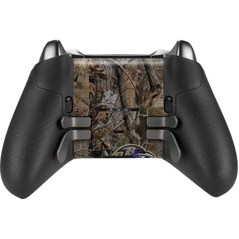 NFL Baltimore Ravens Realtree AP Camo Xbox Elite Wireless Controller Series 2 Skin