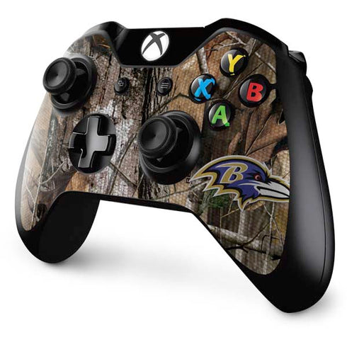 NFL Baltimore Ravens Realtree AP Camo Xbox One Controller Skin