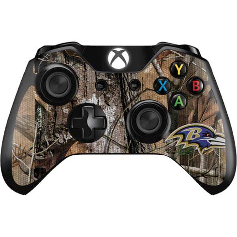 NFL Baltimore Ravens Realtree AP Camo Xbox One Controller Skin