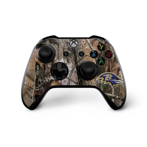 NFL Baltimore Ravens Realtree AP Camo Xbox One X Controller Skin