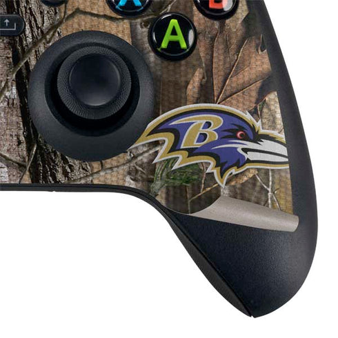 NFL Baltimore Ravens Realtree AP Camo Xbox Series X Bundle Skin