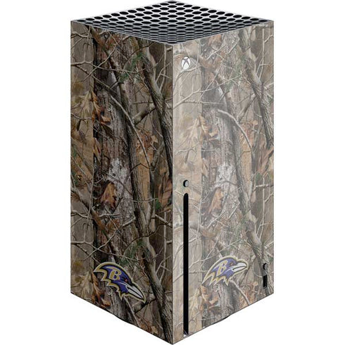 NFL Baltimore Ravens Realtree AP Camo Xbox Series X Skins