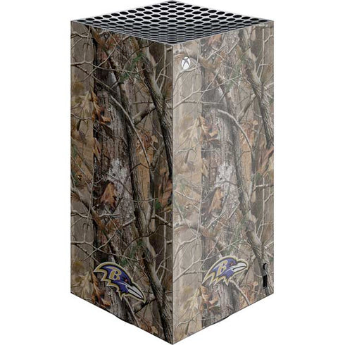NFL Baltimore Ravens Realtree AP Camo Xbox Series X Skins