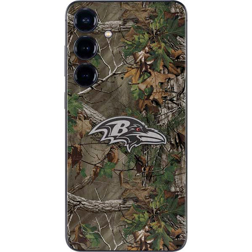 NFL Baltimore Ravens Realtree Xtra Green Camo Galaxy A16 5G Skin