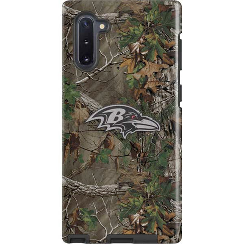 NFL Baltimore Ravens Realtree Xtra Green Camo Galaxy Cases