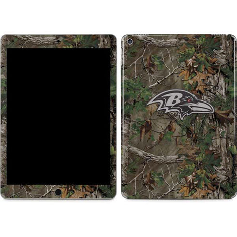 NFL Baltimore Ravens Realtree Xtra Green Camo iPad Skins
