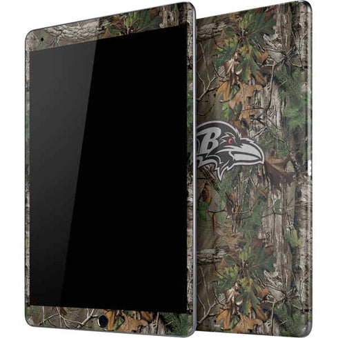 NFL Baltimore Ravens Realtree Xtra Green Camo iPad Skins