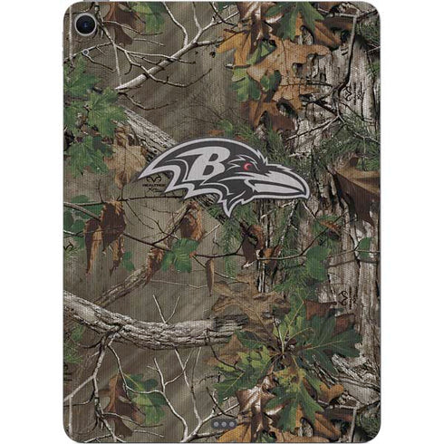 NFL Baltimore Ravens Realtree Xtra Green Camo Apple iPad Air Skin