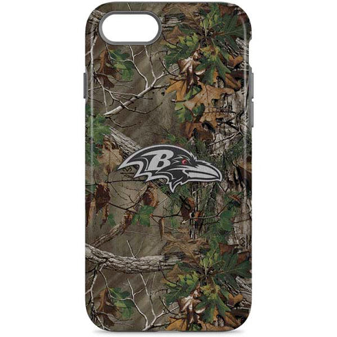 NFL Baltimore Ravens Realtree Xtra Green Camo iPhone Cases