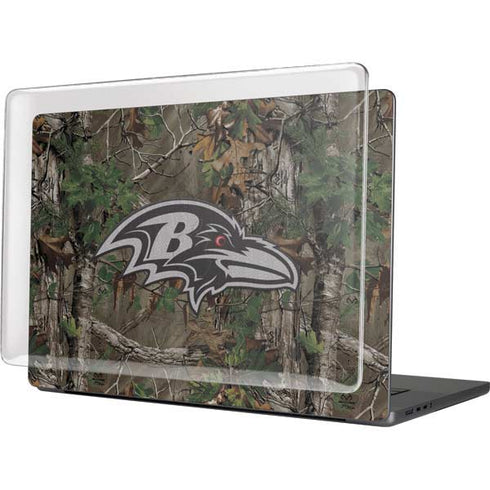 NFL Baltimore Ravens Realtree Xtra Green Camo MacBook Cases