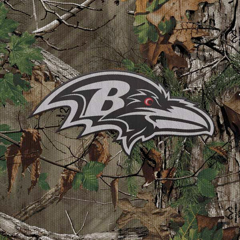 NFL Baltimore Ravens Realtree Xtra Green Camo PS4 Console and Controller Bundle Skin