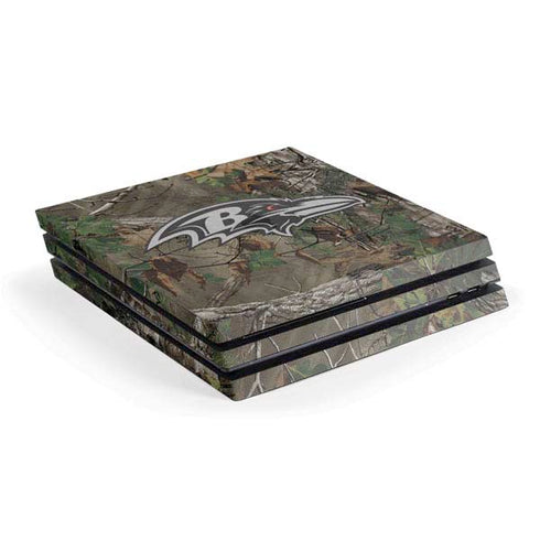 NFL Baltimore Ravens Realtree Xtra Green Camo PlayStation PS4 Skins