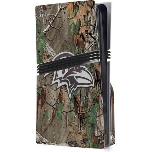 NFL Baltimore Ravens Realtree Xtra Green Camo PlayStation PS5 Skins