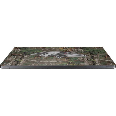 NFL Baltimore Ravens Realtree Xtra Green Camo Surface Laptop 7 15in Skin