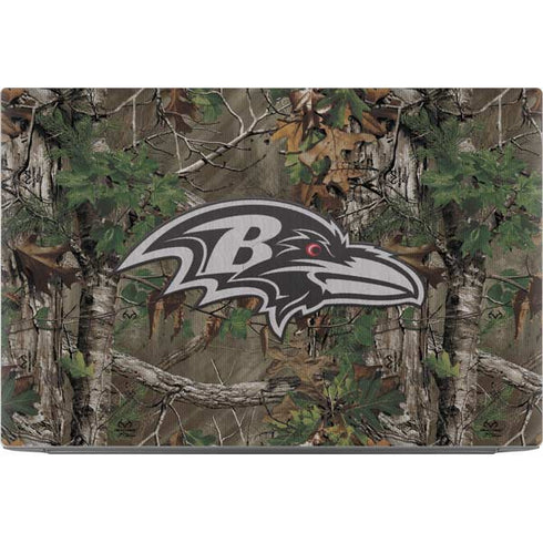 NFL Baltimore Ravens Realtree Xtra Green Camo Dell XPS Skin