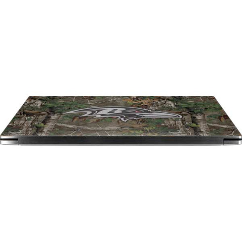 NFL Baltimore Ravens Realtree Xtra Green Camo Dell XPS Skin