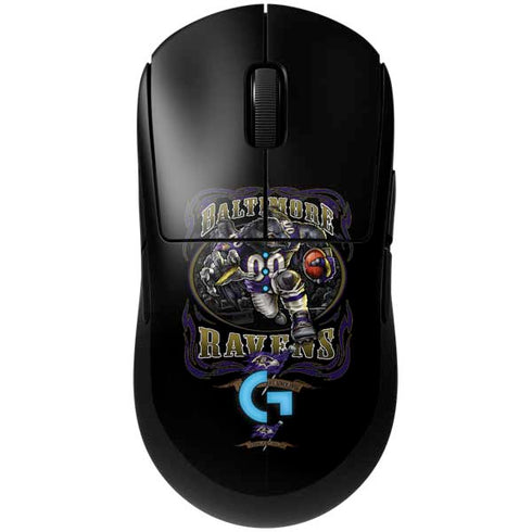 Liquid Blue NFL Baltimore Ravens Running Back G Pro Wireless Gaming Mouse Skin