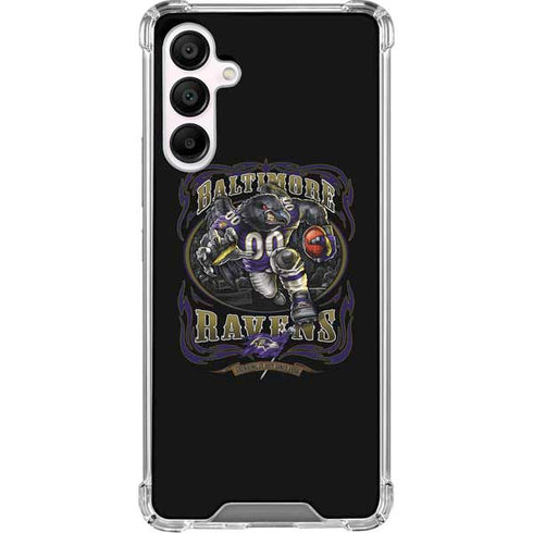 Liquid Blue NFL Baltimore Ravens Running Back Galaxy A16 5G Clear Case