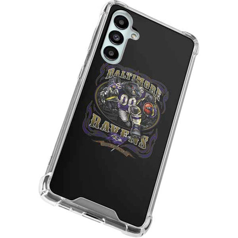 Liquid Blue NFL Baltimore Ravens Running Back Galaxy A16 5G Clear Case