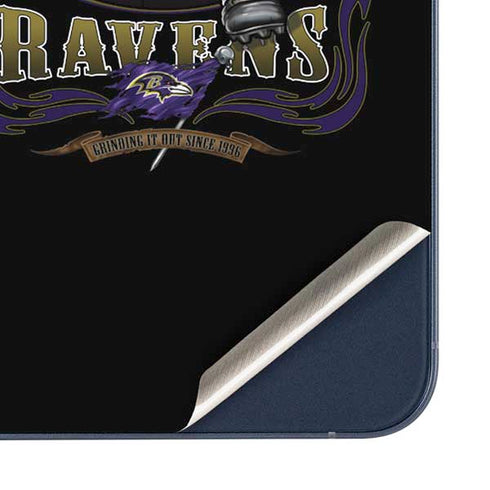 Liquid Blue NFL Baltimore Ravens Running Back Galaxy A35 5G Skin