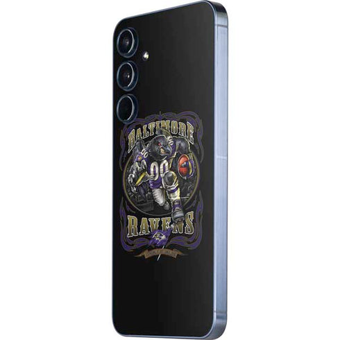 Liquid Blue NFL Baltimore Ravens Running Back Galaxy A36 5G Skin