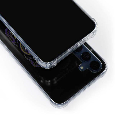 Liquid Blue NFL Baltimore Ravens Running Back Galaxy A55 5G Clear Case