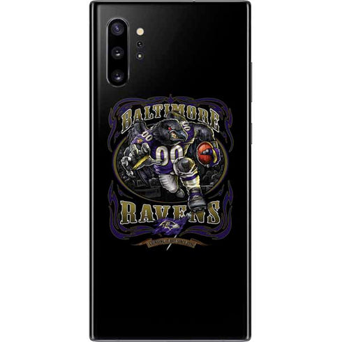 Liquid Blue NFL Baltimore Ravens Running Back Galaxy Note 10 Plus Skin