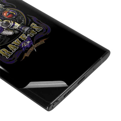 Liquid Blue NFL Baltimore Ravens Running Back Galaxy Note 10 Plus Skin