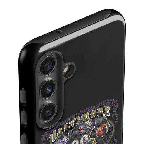 Liquid Blue NFL Baltimore Ravens Running Back Galaxy S25 Impact Case