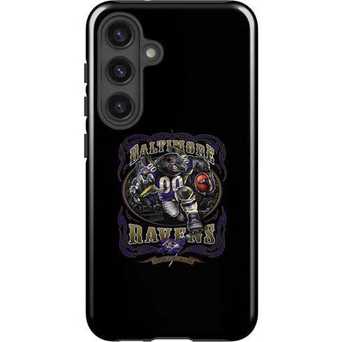 Liquid Blue NFL Baltimore Ravens Running Back Galaxy S25 Plus Impact Case