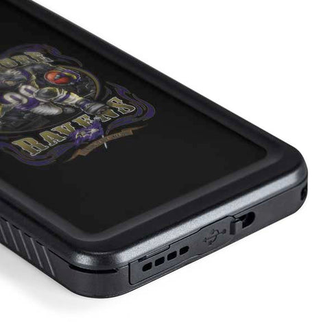 Liquid Blue NFL Baltimore Ravens Running Back Galaxy S24 Plus Waterproof Case