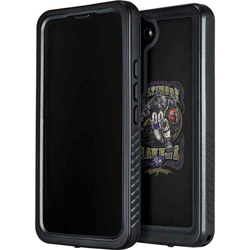 Liquid Blue NFL Baltimore Ravens Running Back Galaxy S24 Waterproof Case
