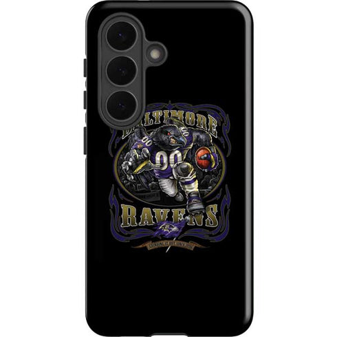 Liquid Blue NFL Baltimore Ravens Running Back Galaxy S26 Impact Case