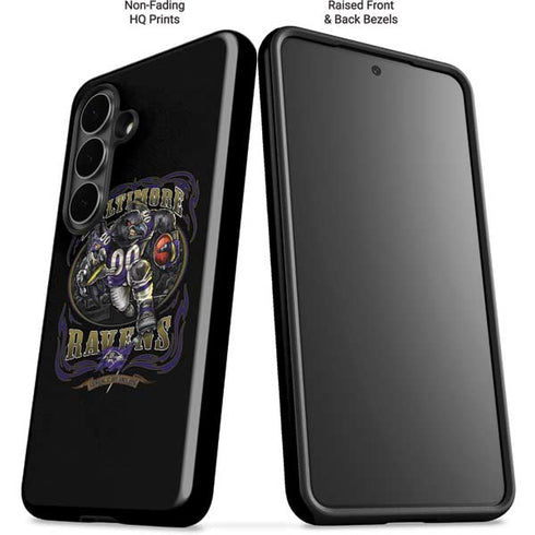 Liquid Blue NFL Baltimore Ravens Running Back Galaxy S26 Impact Case