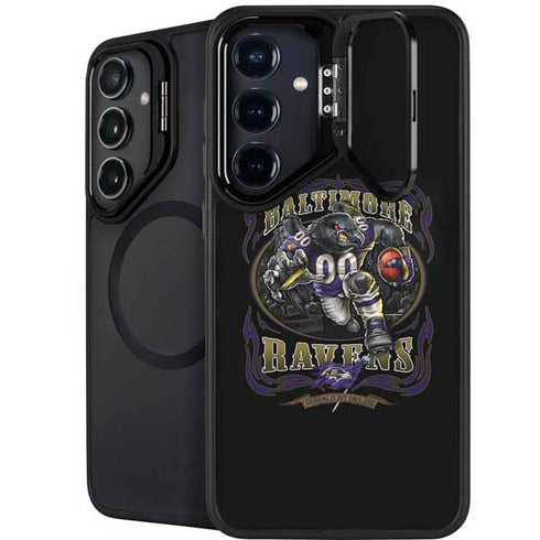 Liquid Blue NFL Baltimore Ravens Running Back Galaxy S26 Plus Kickstand Case