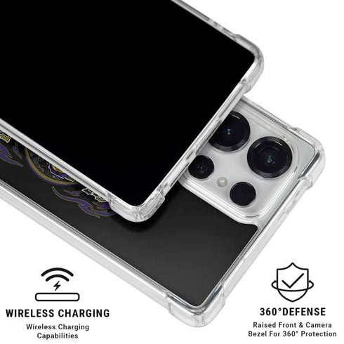 Liquid Blue NFL Baltimore Ravens Running Back Galaxy S26 Ultra Clear Case