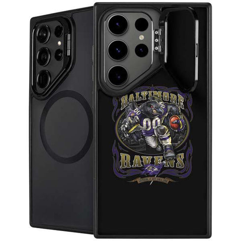 Liquid Blue NFL Baltimore Ravens Running Back Galaxy S26 Ultra Kickstand Case
