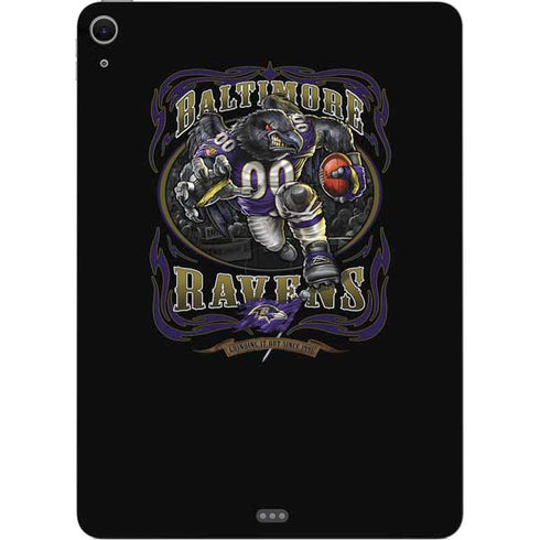 Liquid Blue NFL Baltimore Ravens Running Back Apple iPad Air Skin